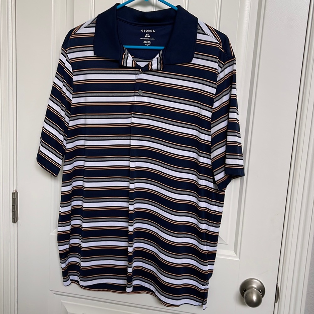 Striped polo